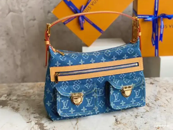 VINTAGE VUITTON DENIM LOUIS 0629
